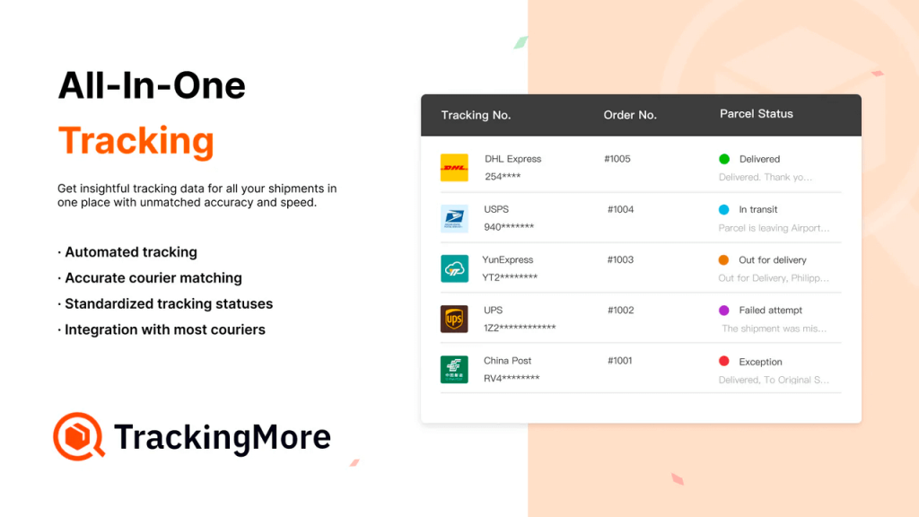 TrackingMore Shopoify App