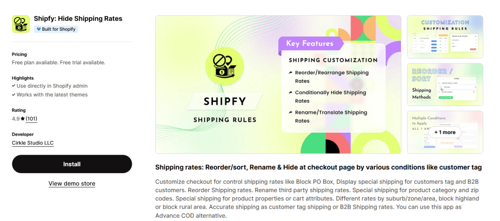 Shipfy Shopify app