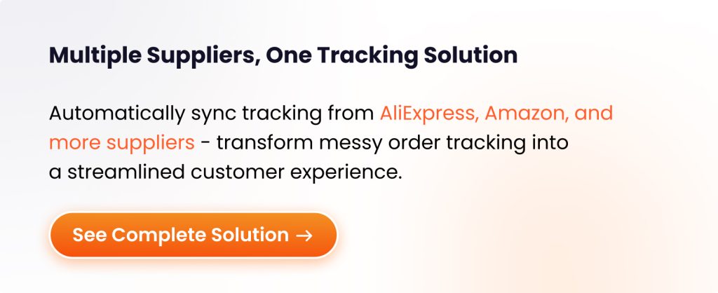 Best Dropshipping Tracking Solution